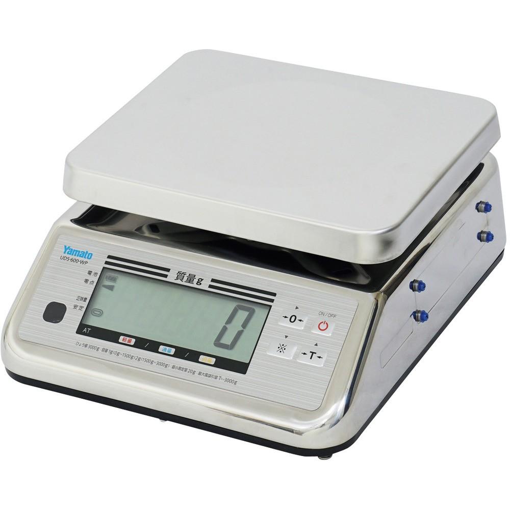 【製造業者直送T】 ＹＡＭＡＴＯ 完膚なきまで雨合羽型デジタル上皿はかり ＵＤＳ－６００－ＷＰＮ－３ UDS-600-WPN-3