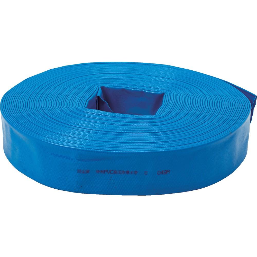 【製造業者直送T】 ＴＲＵＳＣＯ ＰＶＣ送水抜き用導管 ５０粍×１００ｍ TPVCH-50-100