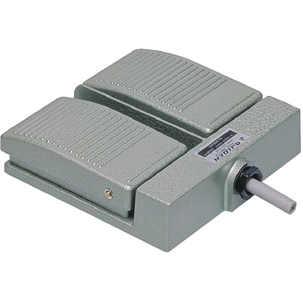 【製造業者直送T】 オジデン フットスイッチ 軽銀ダイカスト製ミニ形 明かり定格６Ａ－２５０ＶＡＣ OFL-TV-S3