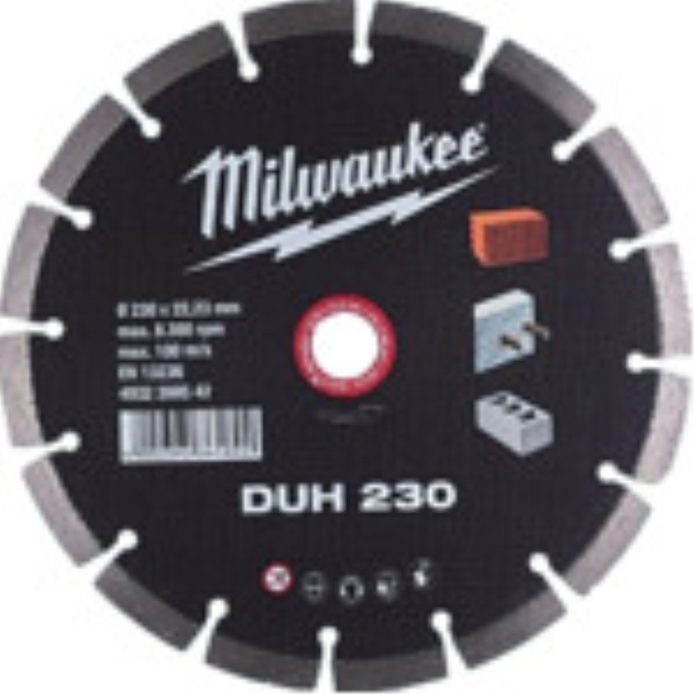 【製造業者直送T】 ｍｉｌｗａｕｋｅｅ ２３０粍ダイヤモンドブレード（一部分型） 4932399542