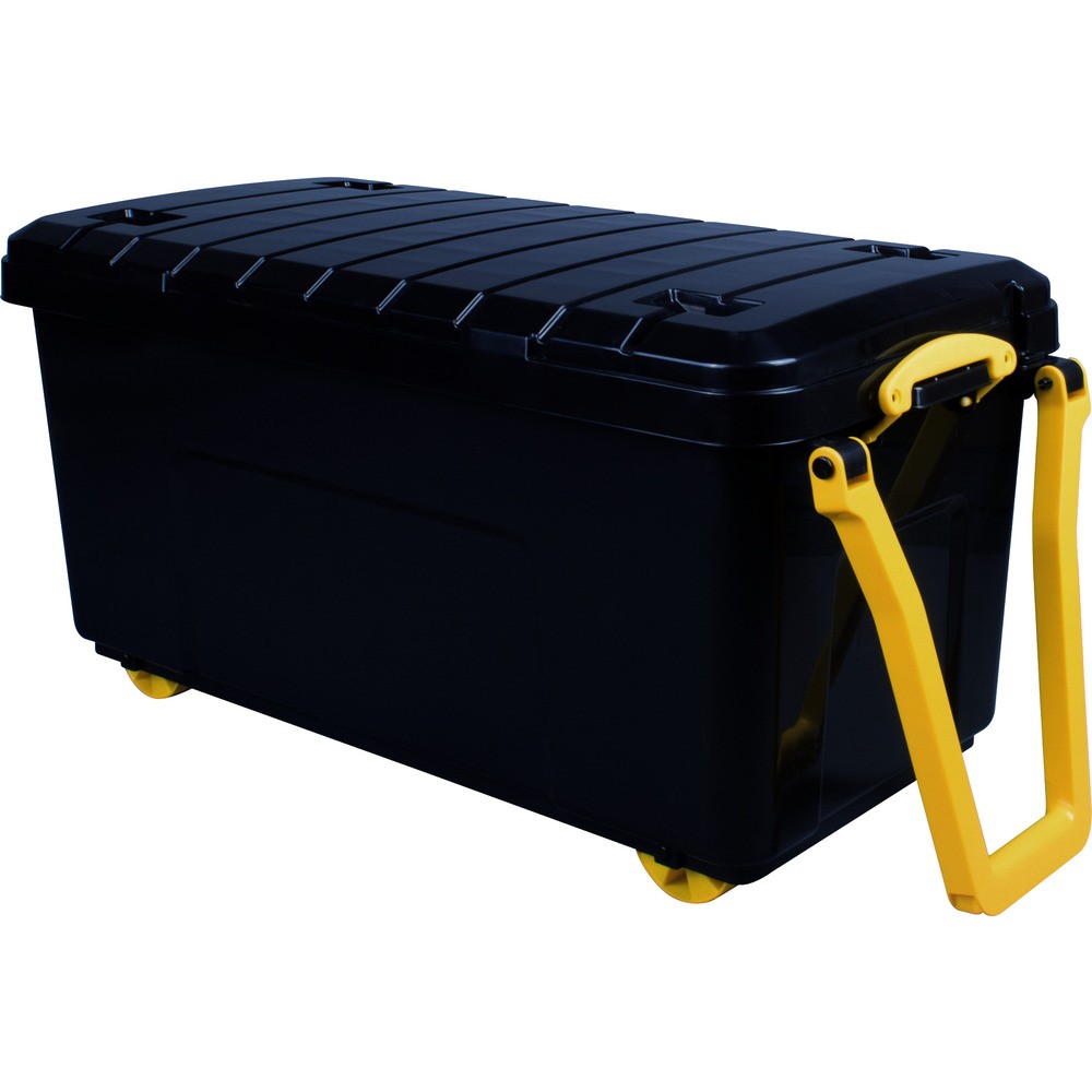 【製造会社直送T】 ＲＵＰ １６０Ｌ Ｒｅａｌｌｙ Ｕｓｅｆｕｌ Ｗｈｅｅｌｅｄ Ｔｒｕｎｋ 黒いこと 160-WHTR-STRBK