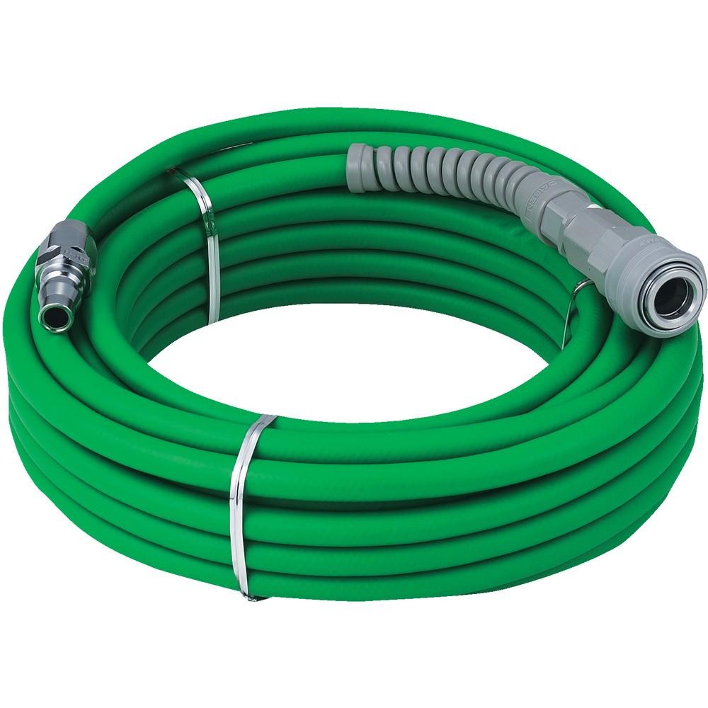 ＴＲＵＳＣＯ　軽量やわらかホース　６．５&times;１０．０　２０ｍ　緑（オレンジライン）　TKYH-20｜ものづくり本舗 店