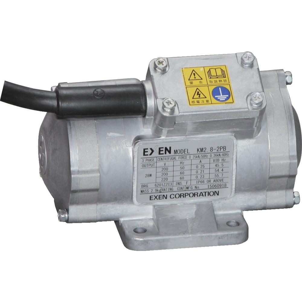 【製造業者直送T】 ＥＸＥＮ 低活動電位振りまわす原動機 ＫＭ２．８－２ＰＢ ２００Ｖ KM2.8-2PB