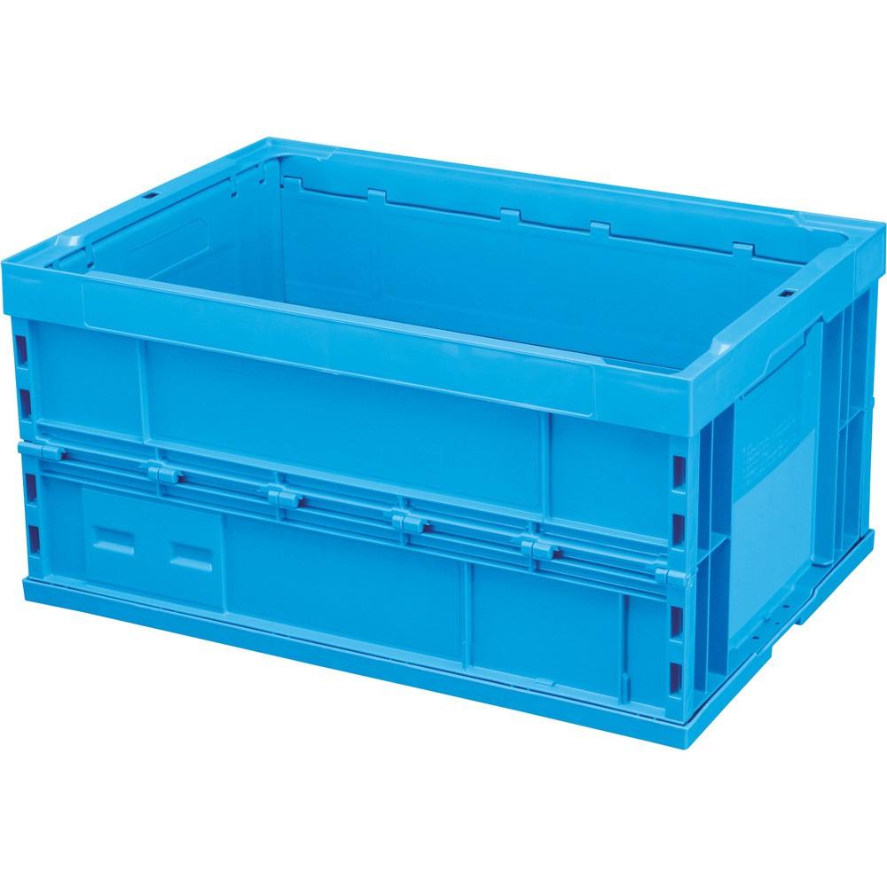 【製造会社直送T】 積水 折りたたみ容れもの ＯＣ－７５Ｌ 青 OC75LSB