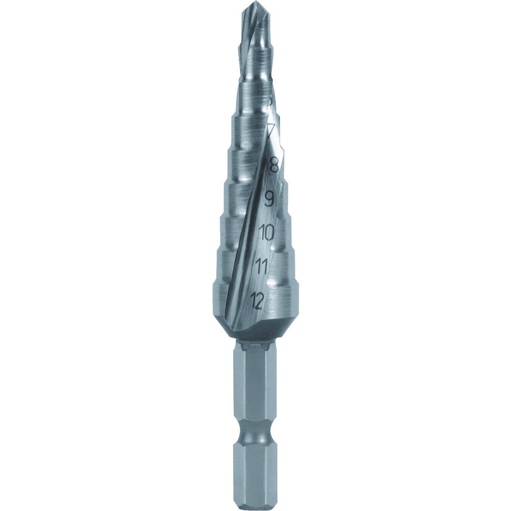 【製造業者直送T】 ＴＲＵＳＣＯ 六角軸足取りせん孔機 ２枚刃 ５～１９粍 TSDS19