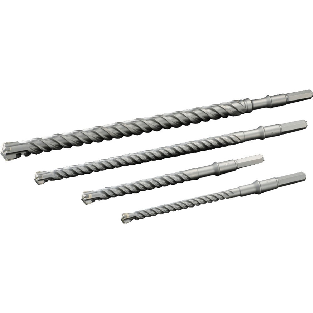 【製造業者直送T】 ＵＮＩＫＡ 六角軸ＵＸ差し交わすビット ロング ３２．０×４２０粍 HUX32.0X420