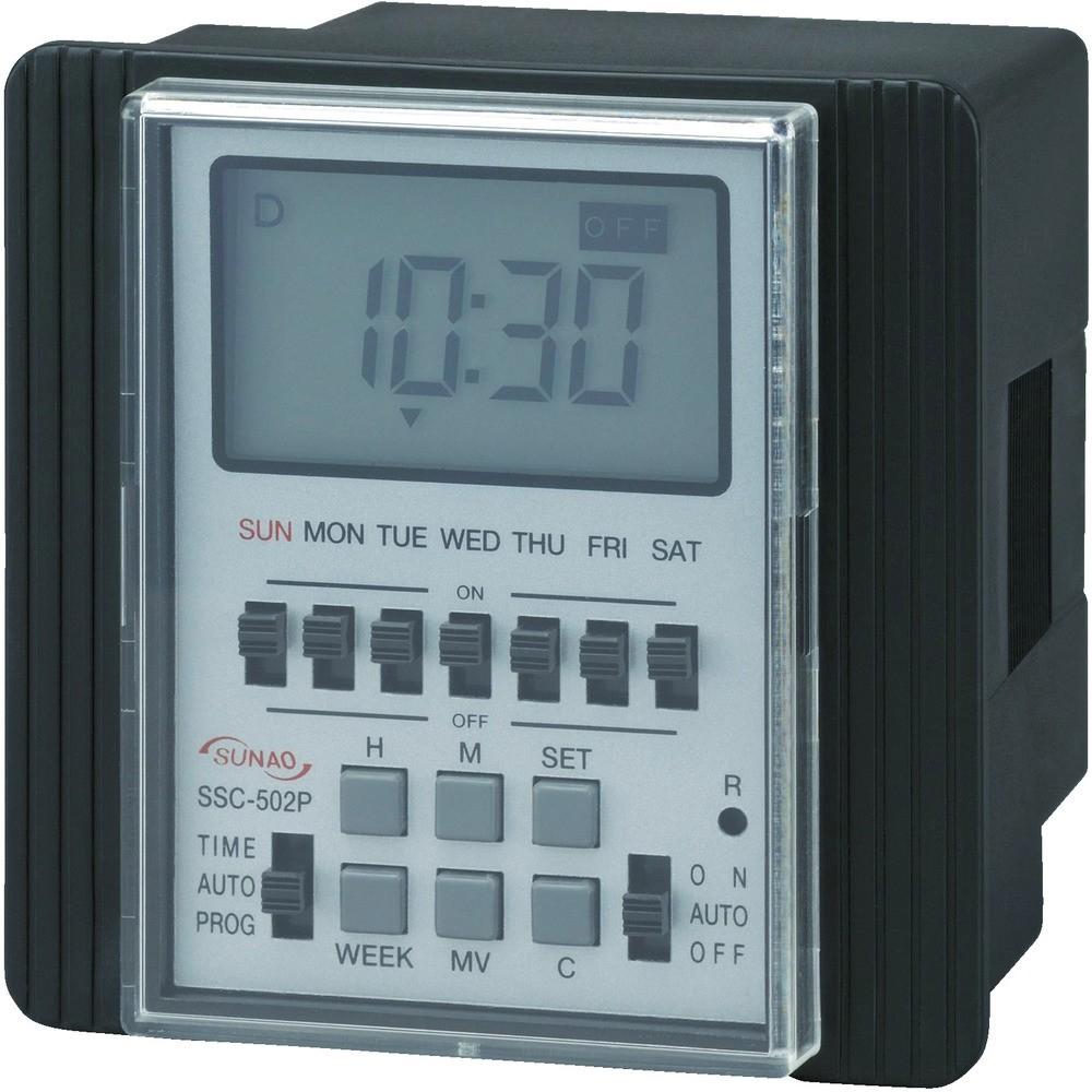 ＳＵＮＡＯ　カレンダータイマー　パネル埋込型　SSC-502P｜ものづくり本舗 店