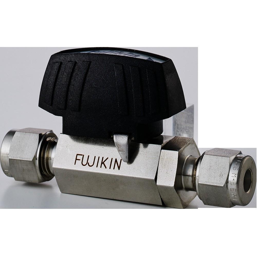 Fujikin ステンレス鋼製3.92MPa V−Lok継手付ボール弁 PUBV-94-8-V|ものづくり本舗 店