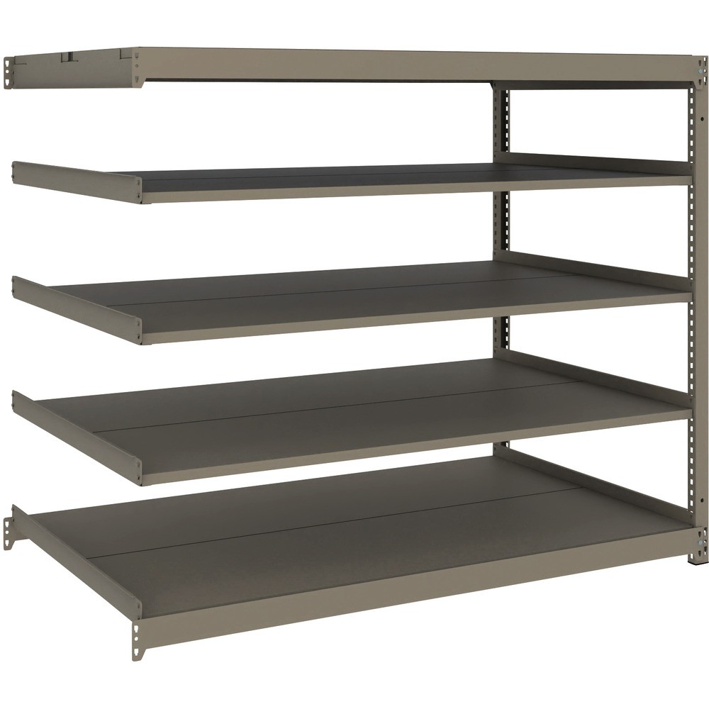 TRUSCO スチールラック 薄板ラック(棚板分割タイプ、耐荷重100Kg)1500×875×H1200 5段連結 UL-4595B NG|ものづくり本舗 店