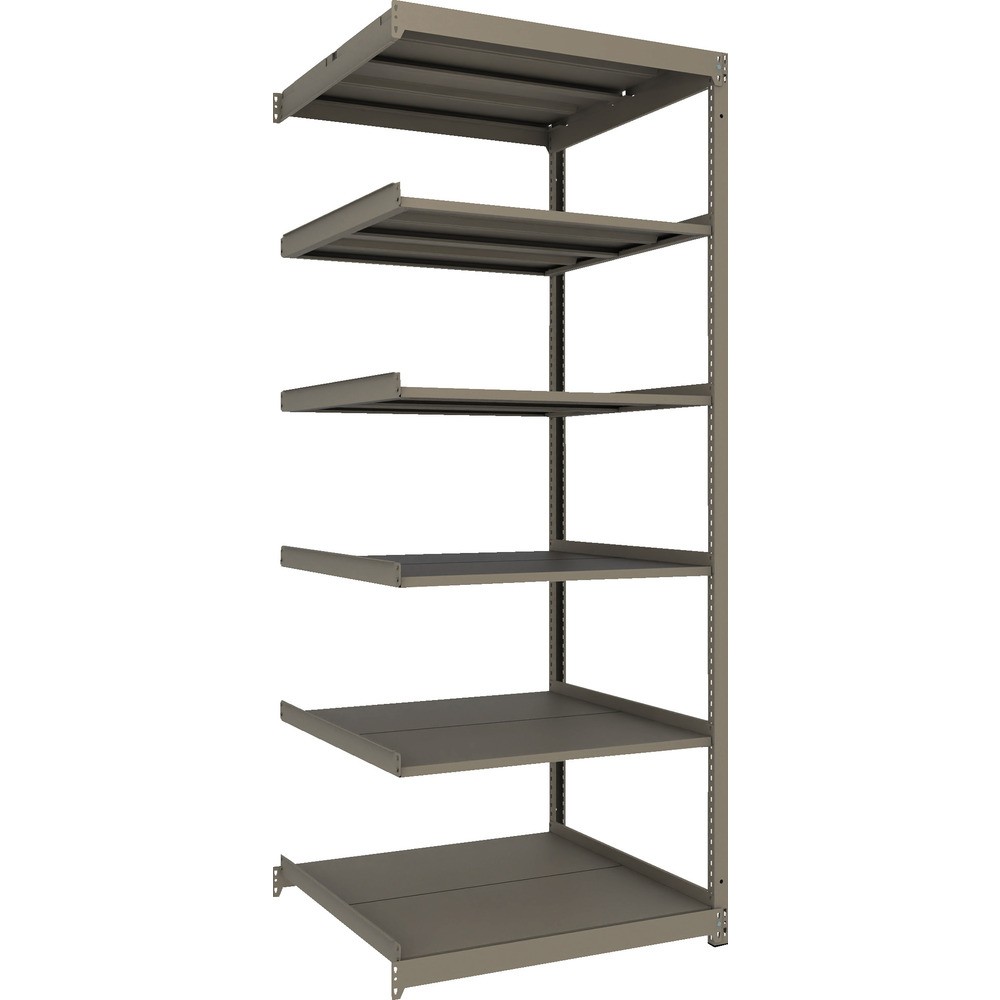 TRUSCO スチールラック 薄板ラック(棚板分割タイプ、耐荷重100Kg)1200×875×H2100 6段連結 UL-7496B NG|ものづくり本舗 店