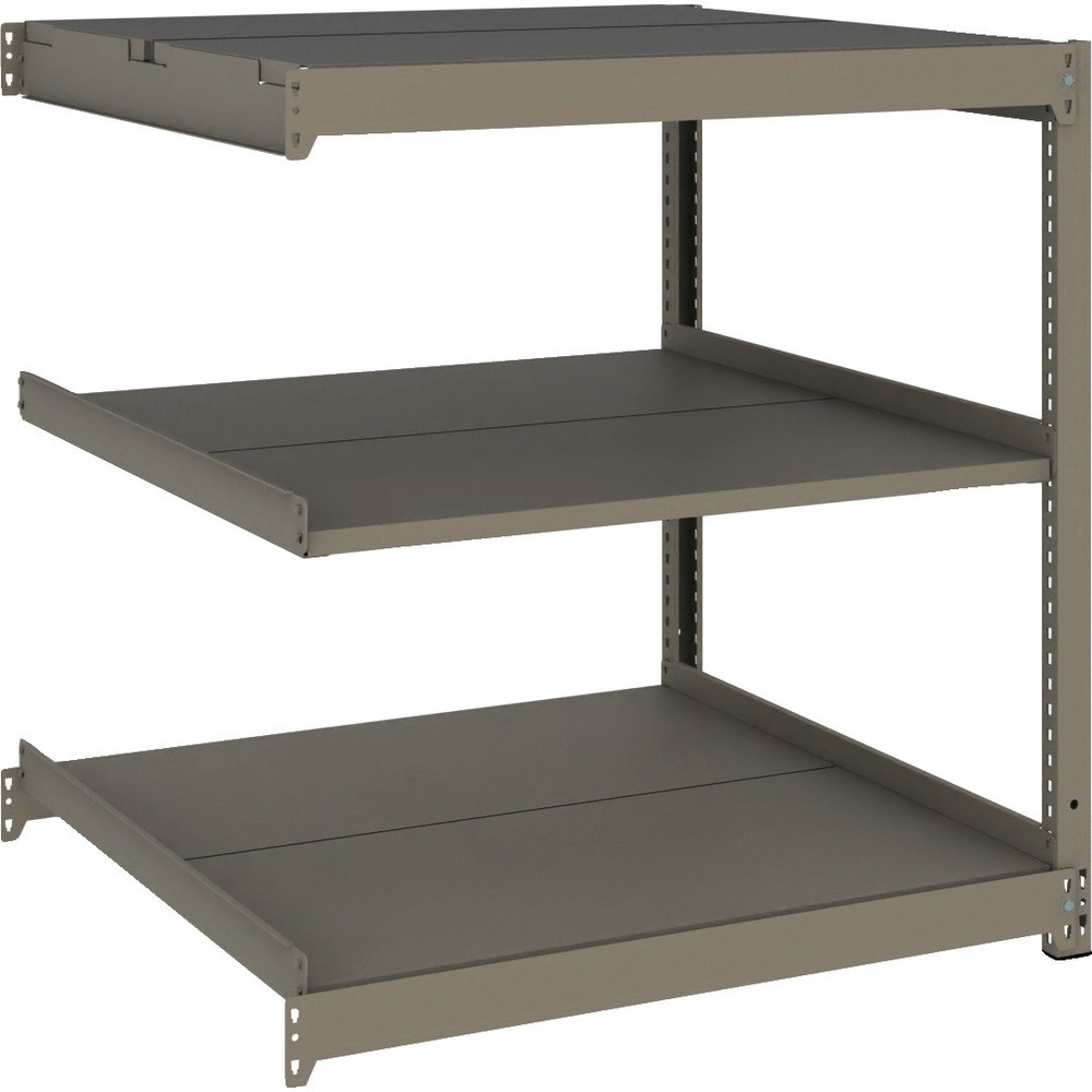 ＴＲＵＳＣＯ　スチールラック　薄板ラック（棚板分割タイプ、耐荷重１００Ｋｇ）１２００&times;５９５&times;Ｈ９００　３段連結　UL-3463B NG｜ものづくり本舗 店