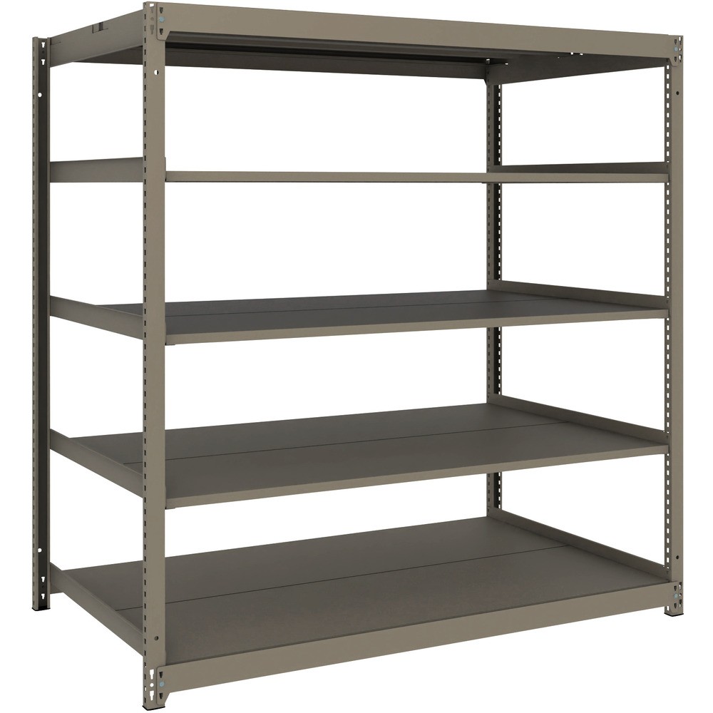 TRUSCO スチールラック 薄板ラック(棚板分割タイプ、耐荷重100Kg)1500×875×H1500 5段単体 UL-5595 NG|ものづくり本舗 店