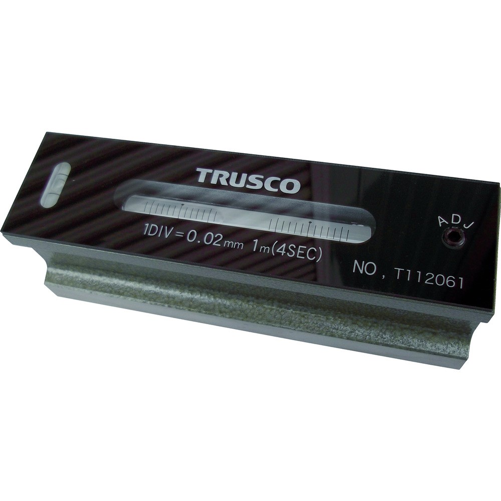 ＴＲＵＳＣＯ　平形精密水準器　寸法２５０　感度０．０５　TFL-B2505｜ものづくり本舗 店 33,777円