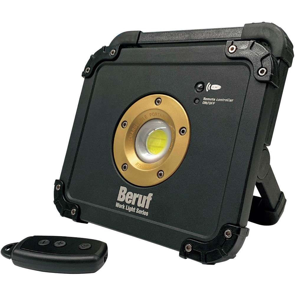 ＢＥＲＵＦ　リモコン式ポータブルワークライト　ＢＴＫ&minus;００２Ｒ　87238｜ものづくり本舗 店
