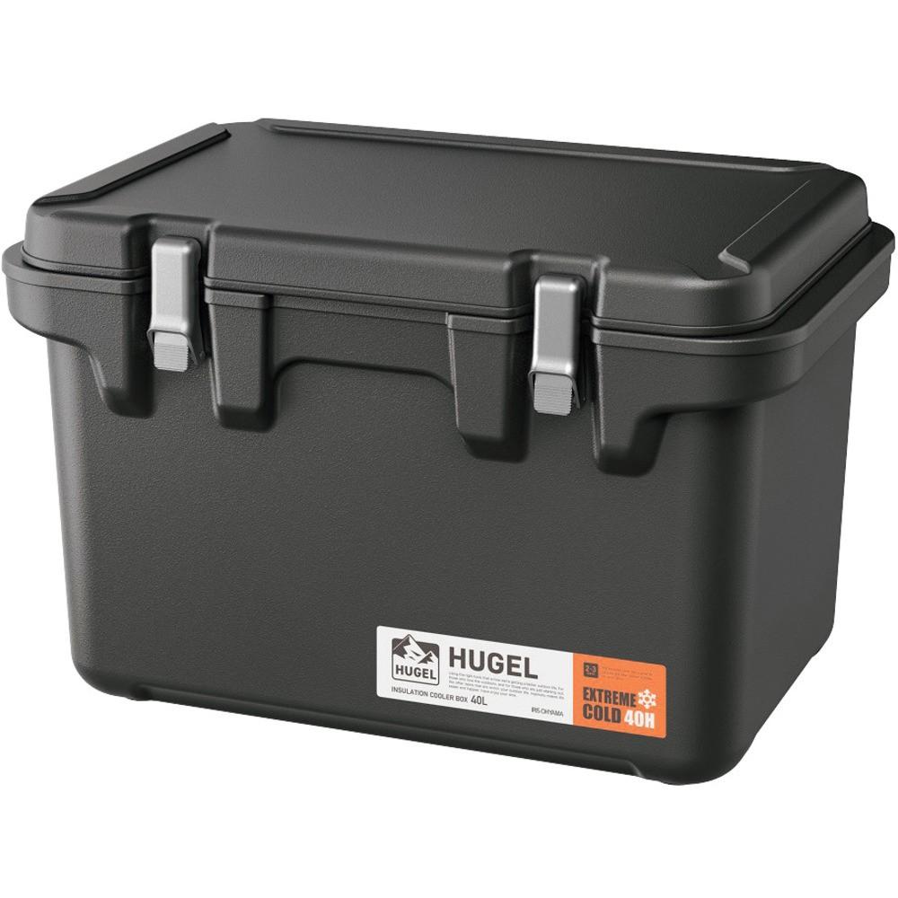 ＩＲＩＳ　２９４７７６　ＨＵＧＥＬ　真空断熱クーラーボックス　４０Ｌ　チャコールグレー　VITC-40-CH｜ものづくり本舗 店