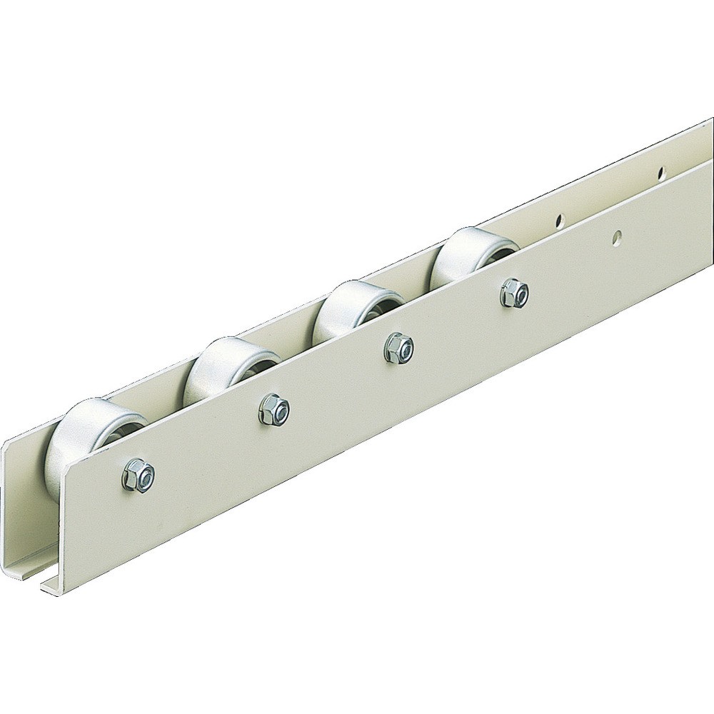 ＴＲＵＳＣＯ　ホイールコンベヤ　プレス製Φ４０Ｘ２０　Ｐ７５ＸＬ３０００　V-40T-75-3000｜ものづくり本舗 店