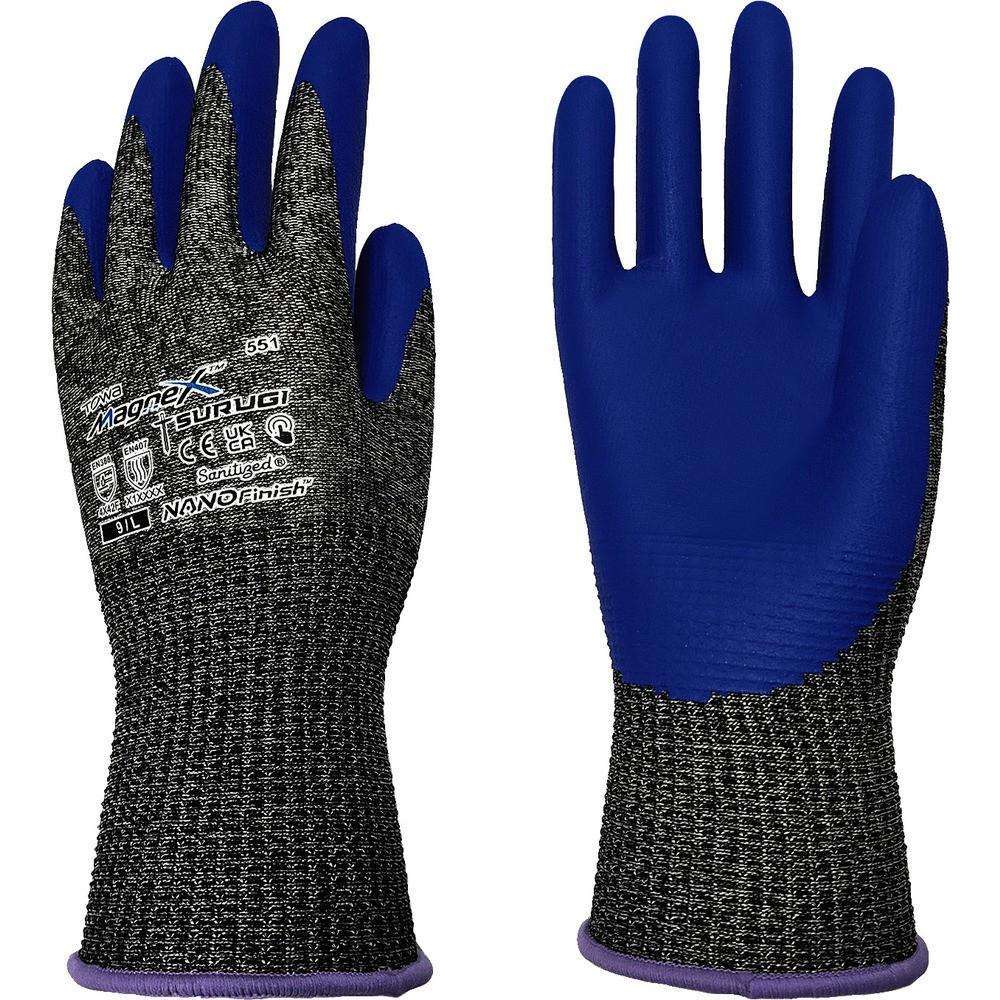 【製造会社直送T】 トワロン 耐切創グローブ ＭａｇｎｅＸＴＳＵＲＵＧＩ ９／Ｌ （１２双入） 551-L