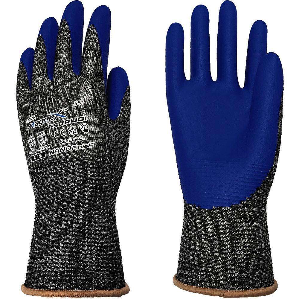 【製造会社直送T】 トワロン 耐切創グローブ ＭａｇｎｅＸＴＳＵＲＵＧＩ ８／Ｍ （１２双入） 551-M