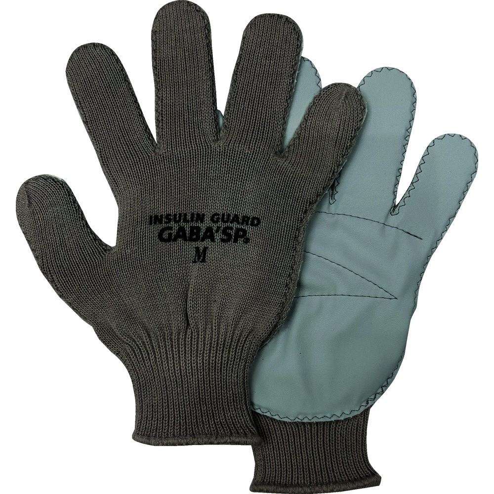 【製造業者直送T】 ポルテ 耐針手袋 インシュリンかばい立て Ｍ大きさ GABASP-IG-M