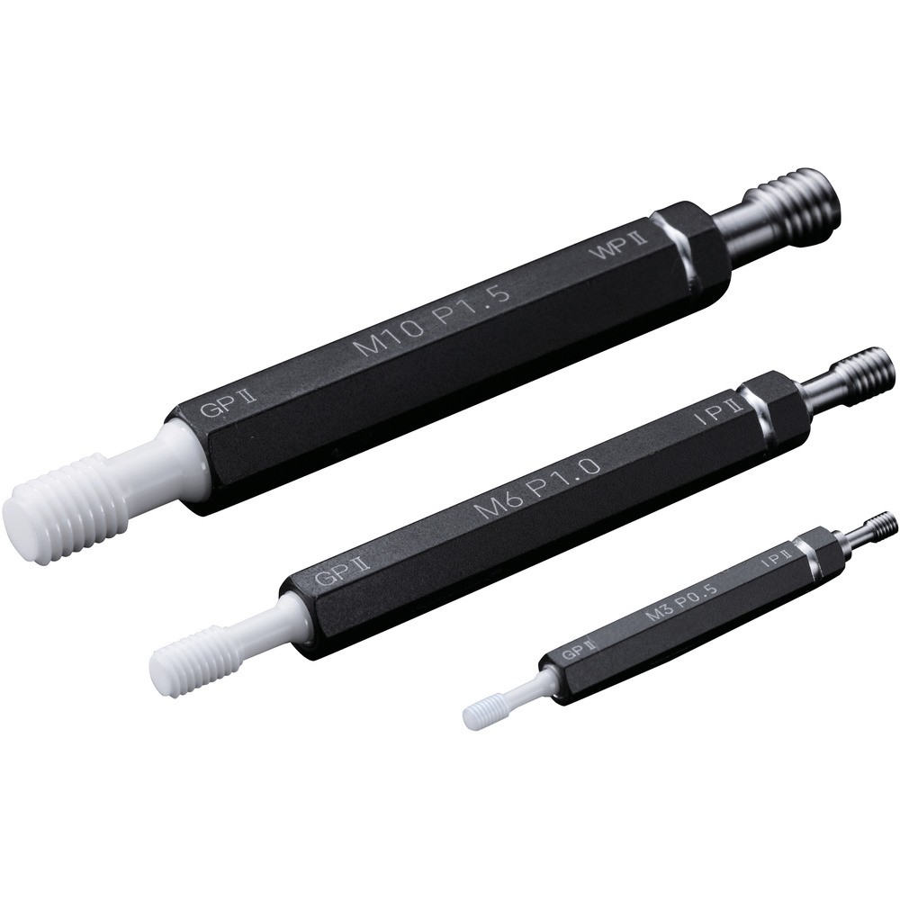 【製造会社直送T】 アイゼン 陶器ねじ繋ぎゲージ ＳＰＺ ＧＰＩＰ２ 通り路止り（精神測定検査用） Ｍ１２Ｘ１．２５ SPZ-M12P1.25-GPIP2