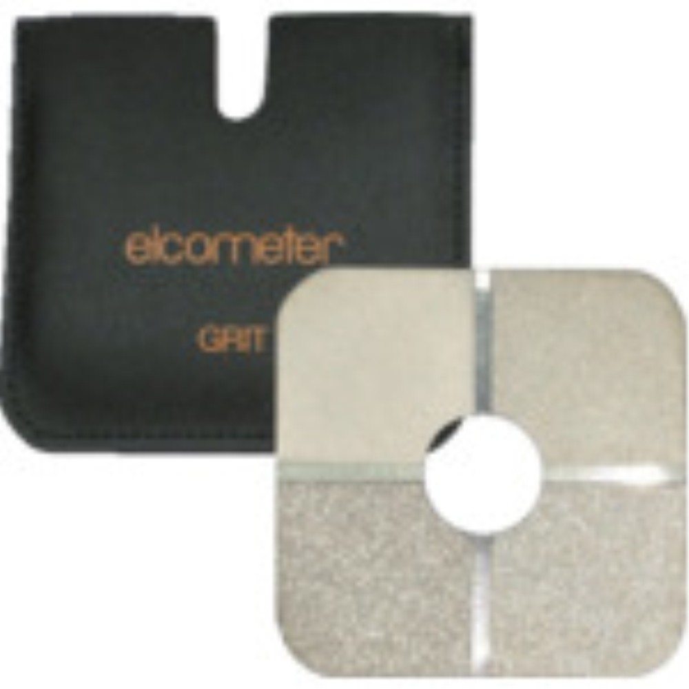 【製造会社直送T】 ｅｌｃｏｍｅｔｅｒ 境界線の外側粗さ標準尺度片（グリット用） E125-1