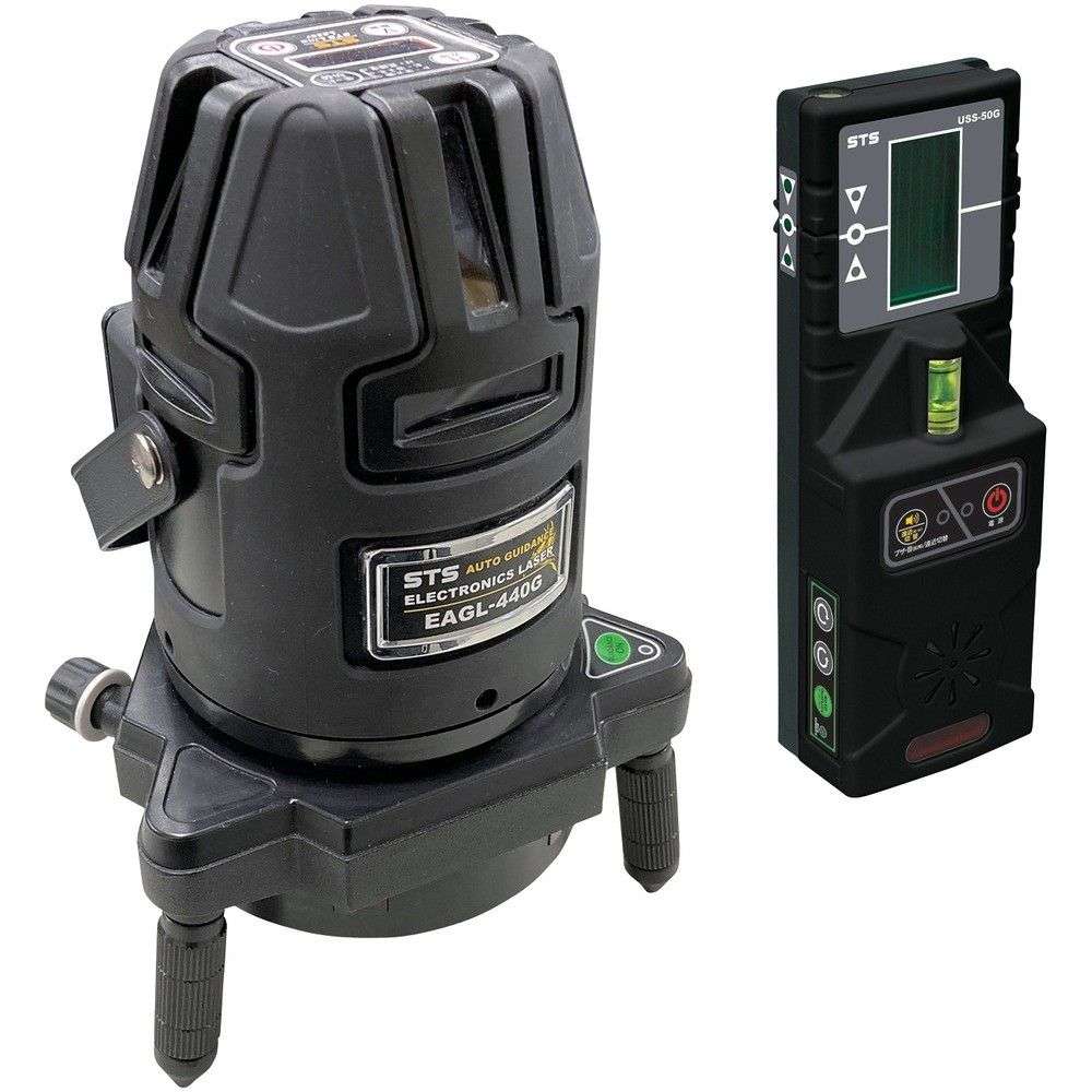 【製造会社直送T】 ＳＴＳ 陰電子整準自動小銃さそい出す緑であることレーザ墨出器ＥＡＧＬ－４４０Ｇ EAGL-440G