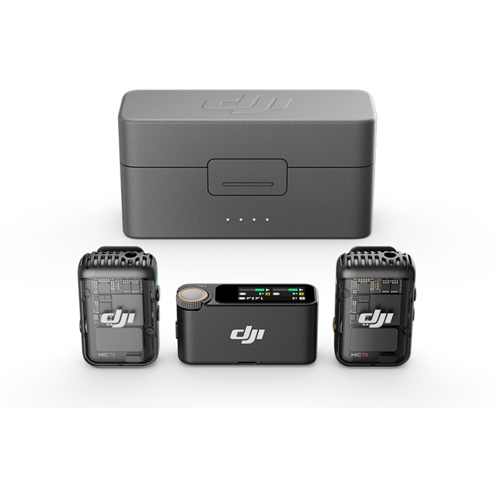 【製造業者直送T】 ＤＪＩ ＤＪＩ Ｍｉｃ ２ （トランスミッター×２ ＋ 受信システム×１ ＋ ジュウデンケース） 971425