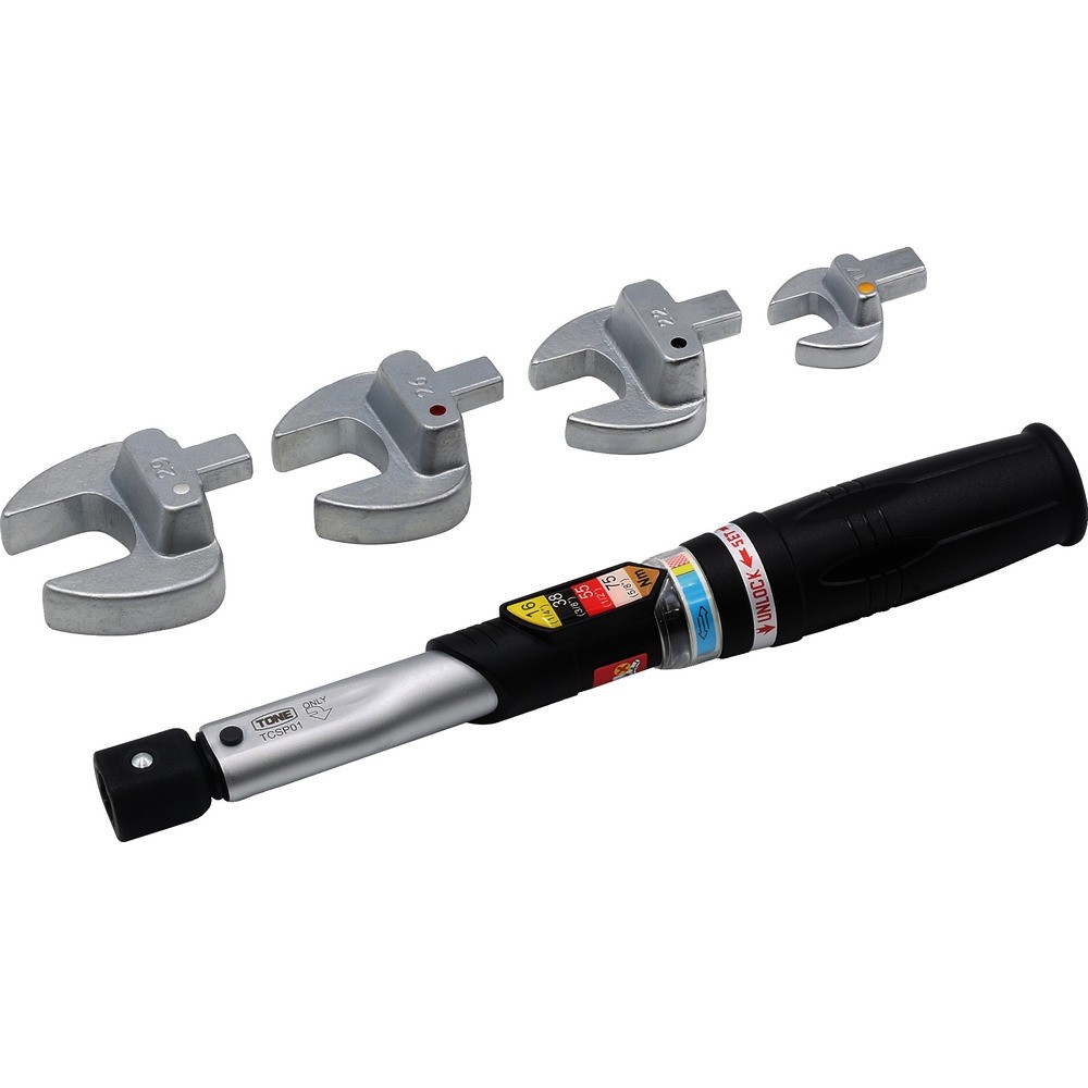 【製造会社直送T】 ＴＯＮＥ 新冷媒用トルクレンチ（鍵頭顱取り替えっこ式） TCSP01