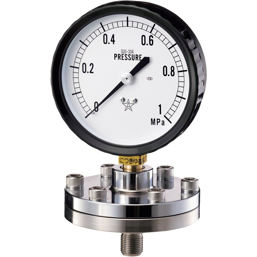 【製造会社直送T】 右下 隔壁式剪断応力計 ＢＴ－１型 KA-BT-1-8-PVC-1MPA