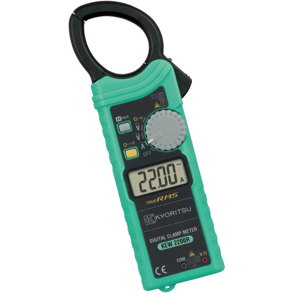 【製造業者直送T】 ＫＹＯＲＩＴＳＵ 遣り取り電流価値付ける用クランプメータ（ＲＭＳ） KEW2200R