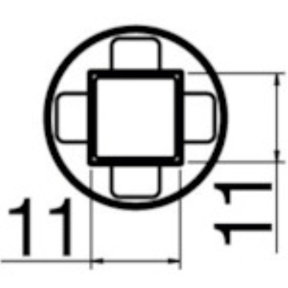 【製造会社直送T】 白光 ノズル／ＢＧＡ １０ＭＭ×１０ＭＭ N51-13