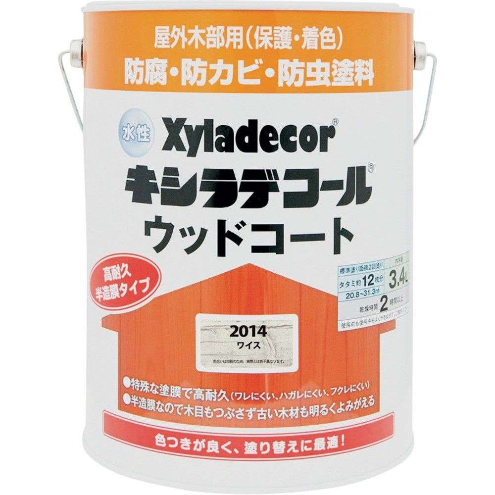 【製造会社直送T】 ＫＡＮＳＡＩ 水溶性ＸＤ白木厚地の外套Ｓ ワイス ３．４Ｌ 00097670430000