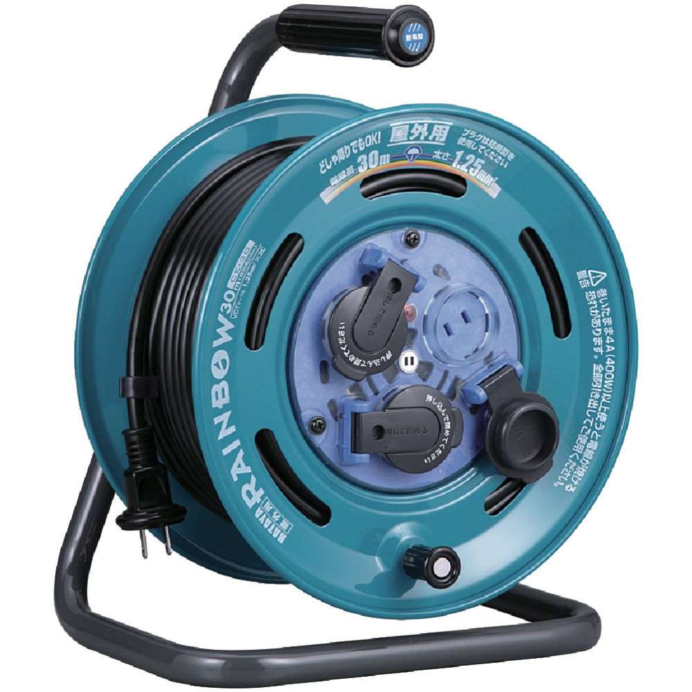 【製造会社直送T】 ハタヤ 吊りひも木管 露天用虹霓木管 単相１００Ｖ ３０ｍ GE-30