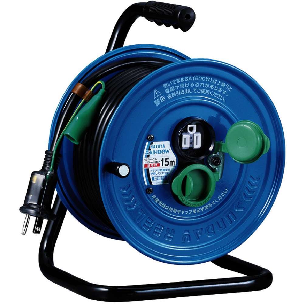 【製造会社直送T】 ハタヤ １５ｍサンデーレインボーリール SJ15K
