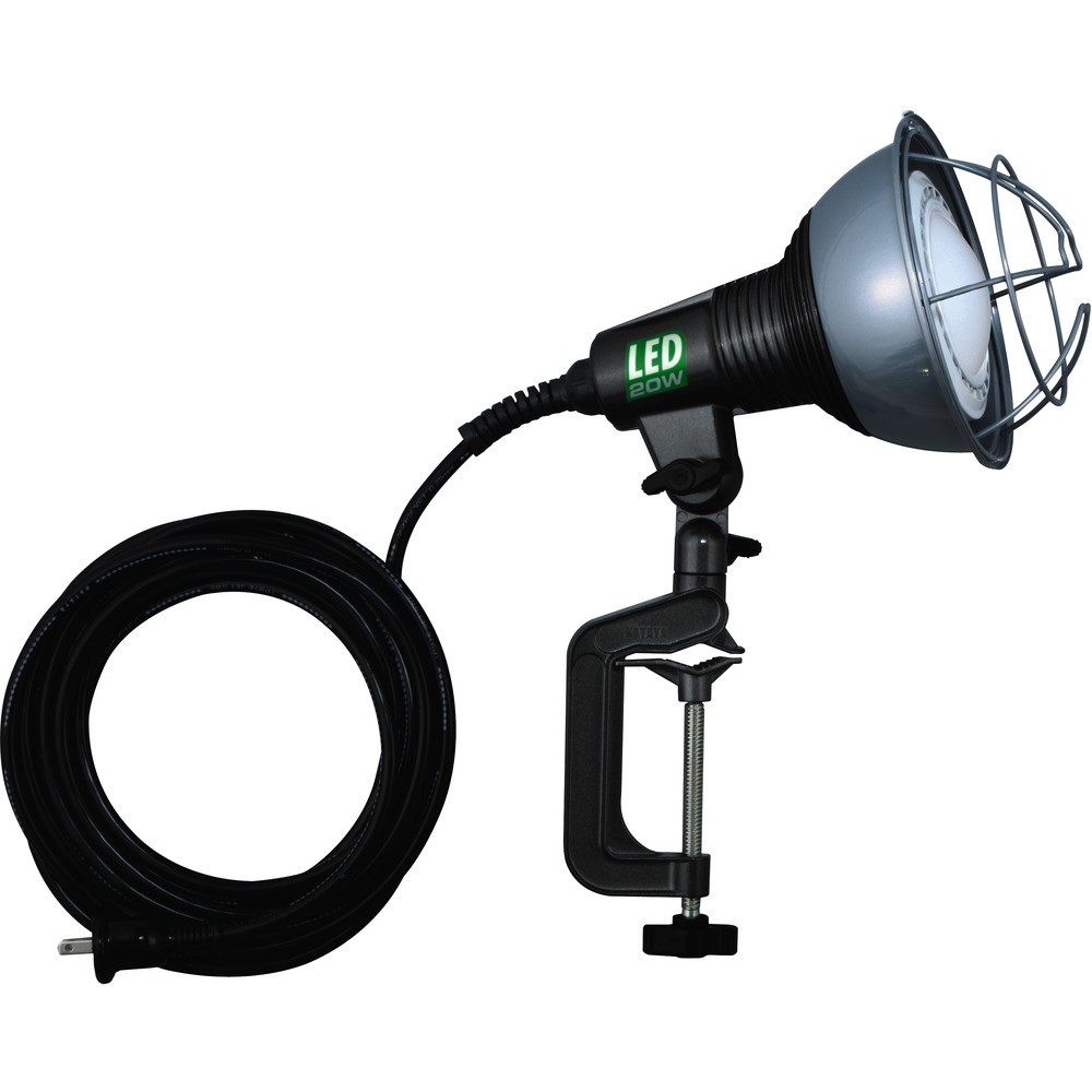 【製造会社直送T】 ハタヤ ＬＥＤやり方灯 ２０Ｗ広角手合いＬＥＤ照明ランプ付 電話線１０Ｍ付 RGL-10W