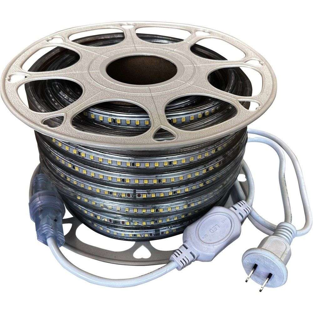 【製造会社直送T】 富士倉 両面発しるＬＥＤ縄索ともし火 １０Ｍ 白いこと FRL-W10M-W