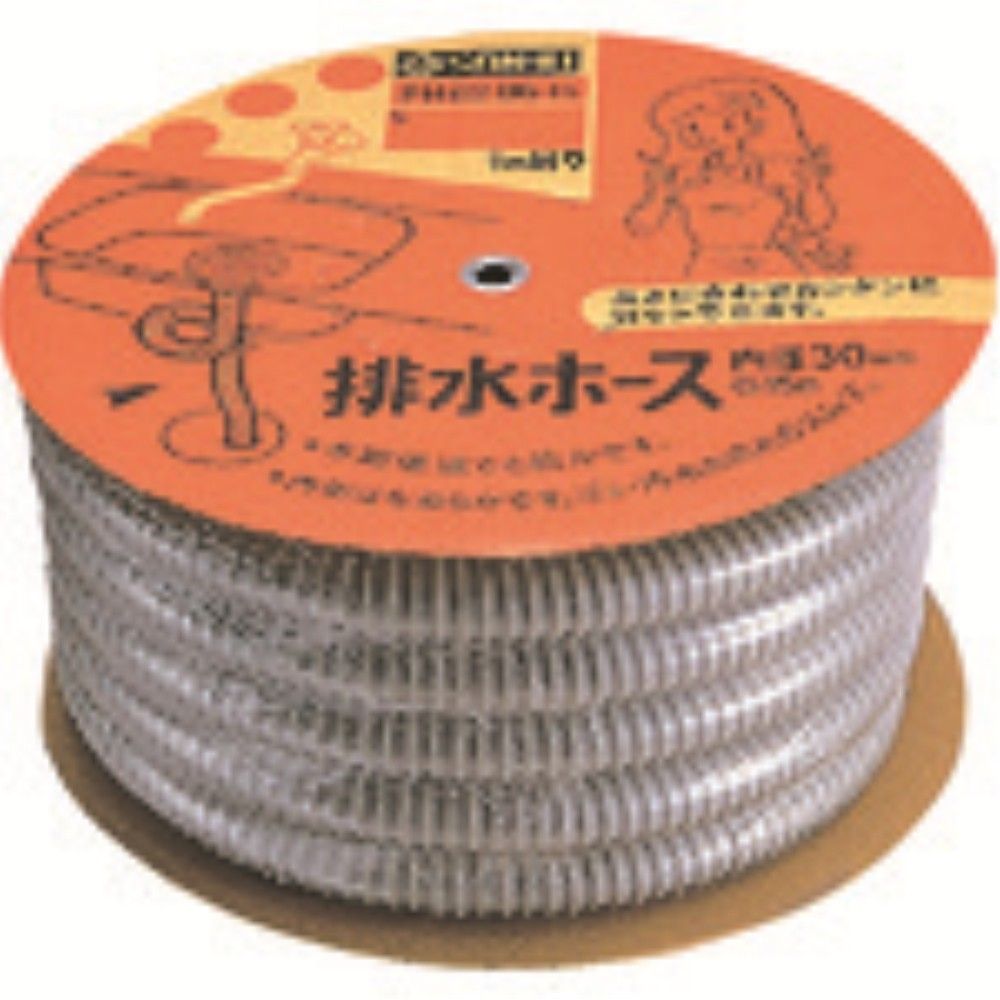 【製造業者直送T】 ＳＡＮＥＩ 水抜き導管 ３０ｍ巻 導管径３０×３４粍 PH62-86-30M