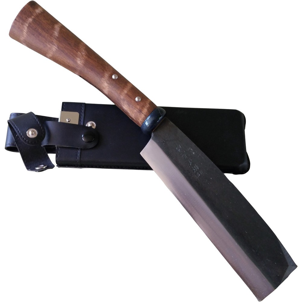 【製造会社直送T】 ＳＥＮＮＡＲＩ 鞘付鉈 片刃１８０粍 AD-718