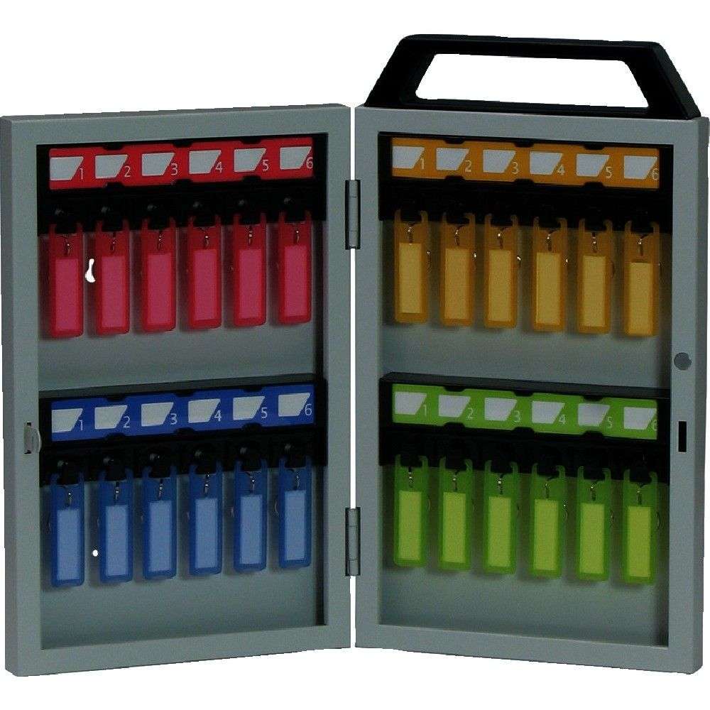 ソニック ダイヤル式 キーボックス 24個吊 KS-7048|ものづくり本舗 店