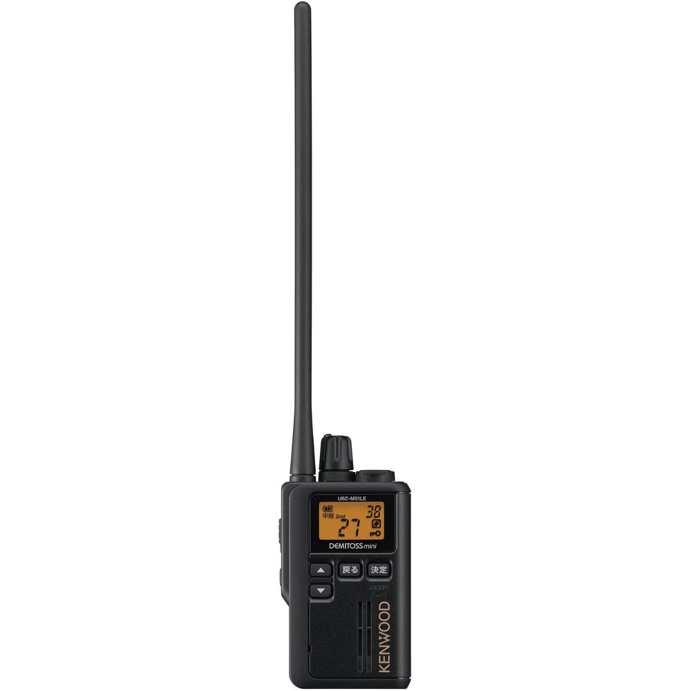 【製造会社直送T】 ＫＥＮＷＯＯＤ 一種独特小ワット数トランシーバー 黒いこと UBZ-M51LEB