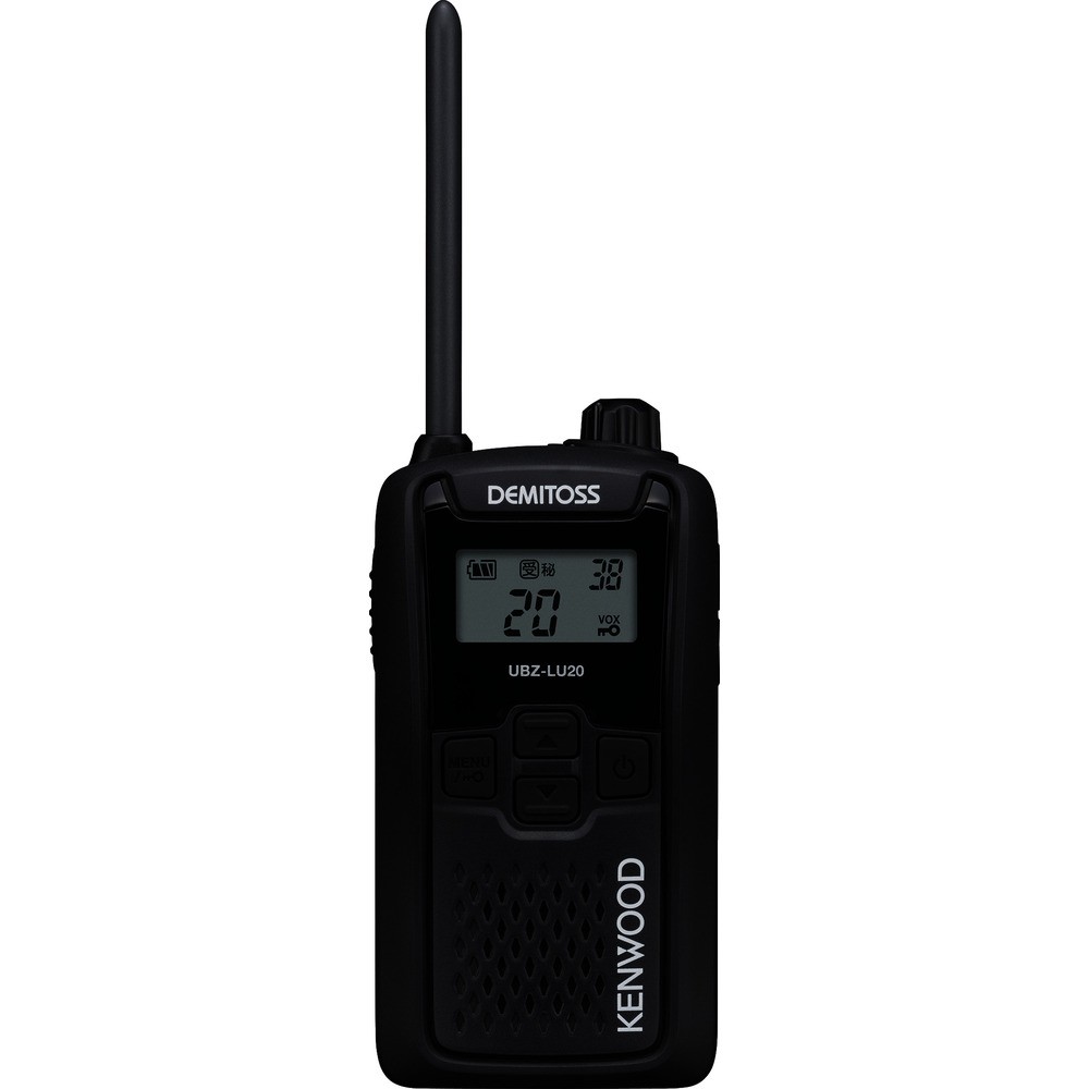 【製造会社直送T】 ＫＥＮＷＯＯＤ 一種独特小ワット数トランシーバー（代わり代わり電話を掛ける） ＤＥＭＩＴＯＳＳ 黒いこと UBZ-LU20B