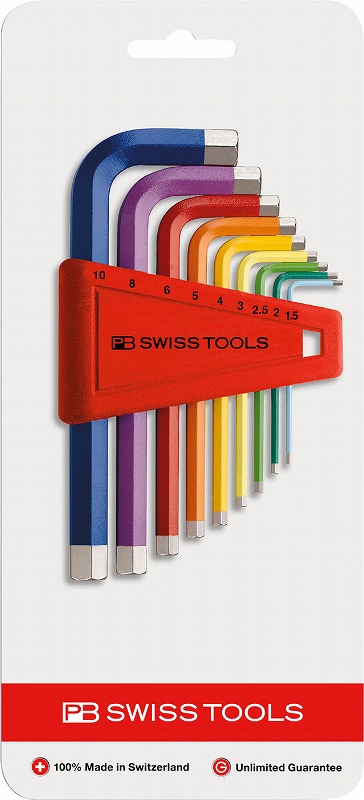 楽天市場】PBスイスツールズ(PB SWISS TOOLS）ボール付レインボー六角