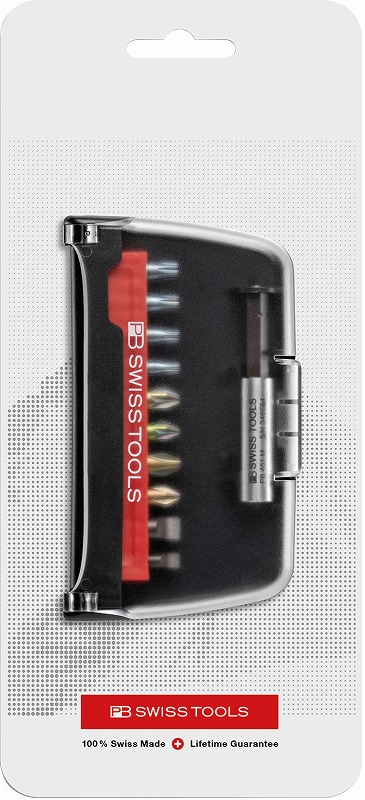 PBスイスツールズ ドライバービット10本組セット【ビットホルダー】 C6.702BCCN(PB SWISS TOOLS)