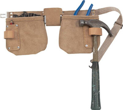 クニーズ 作業 用 ベルト 牛革 EL-901 本革 作業服　用 革 職人 作業 大工 建設 鳶 電設 建築　電工　土木　ＤＩＹ クニーズ 牛革ベルト EL-901 作業用ベルト 工具収納 工具ホルダー