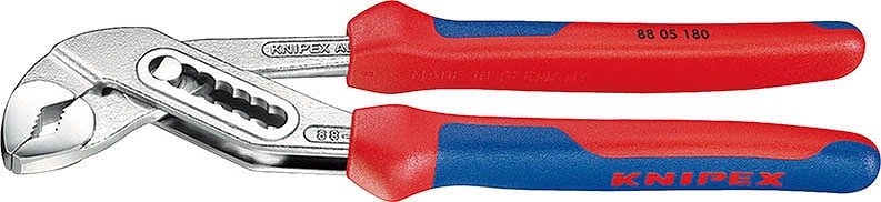 クニペックス(KNIPEX) アリゲーター ウォーターポンププライヤー コンフォート/クロームメッキ 8805-180