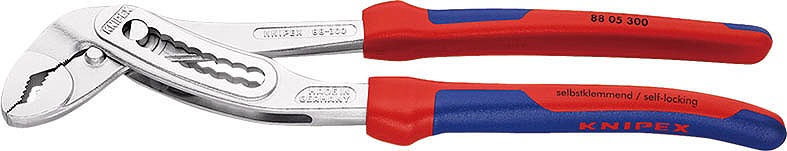 クニペックス(KNIPEX)\u003cBR\u003e アリゲーター ウォーターポンププライヤーコンフォート/クロームメッキ8805-300