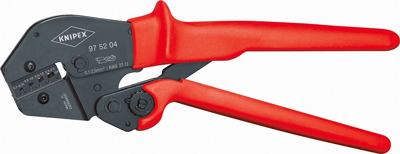 クニペックス(KNIPEX)圧着ペンチ9752-04｜プロツール　店 26,168円