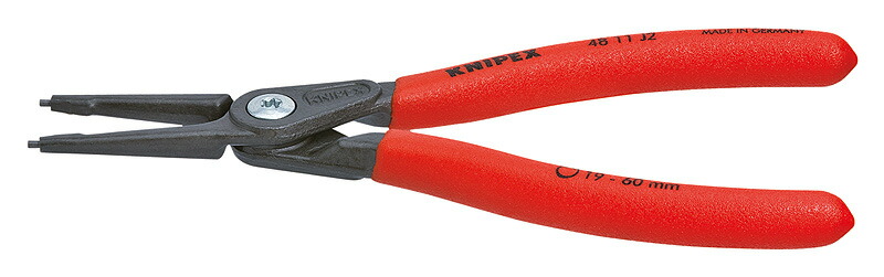 楽天市場】クニペックス（KNIPEX）穴用精密スナップリングプライヤー19-60mm4811-J2 4811J2 : プロツール 楽天市場店