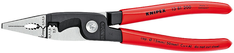 クニペックス(KNIPEX)マルチタスクプライヤー200mm1381-200｜プロツール　店