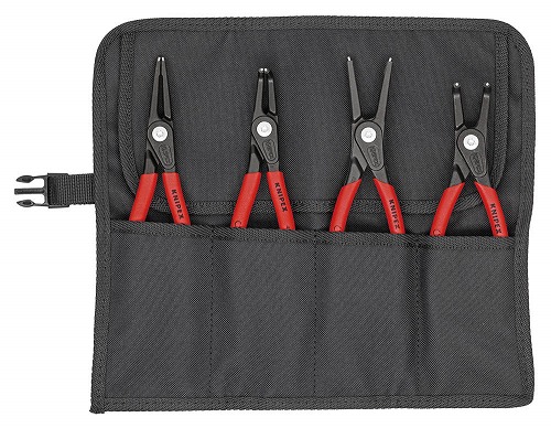 クニペックス(KNIPEX)スナップリングプライヤー4本セット001957V01 リング 取り外し｜プロツール　店